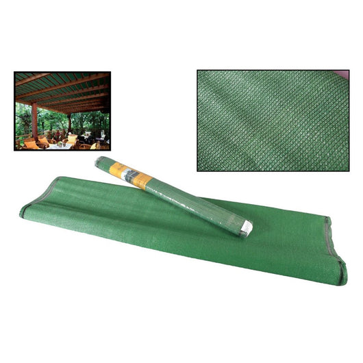 Trade Shop - Set 2pz Rete Ombreggiante Schermante Verde 1x5mt Protezione Giardini Terrazze 134700 -        