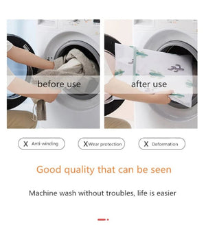 Set 2pz Sacchetto Lavaggio Rete Con Cerniera Biancheria 30x40cm A Fantasia 58127         