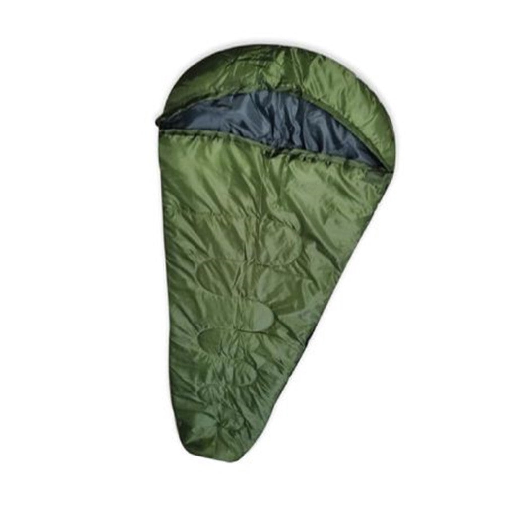 Trade Shop - Set 2pz Sacco A Pelo Leggero Compatto 220x80cm Coperta Comfort Per Campeggio 017049 -        