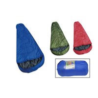 Trade Shop - Set 2pz Sacco A Pelo Leggero Compatto 220x80cm Coperta Comfort Per Campeggio 017049 -        