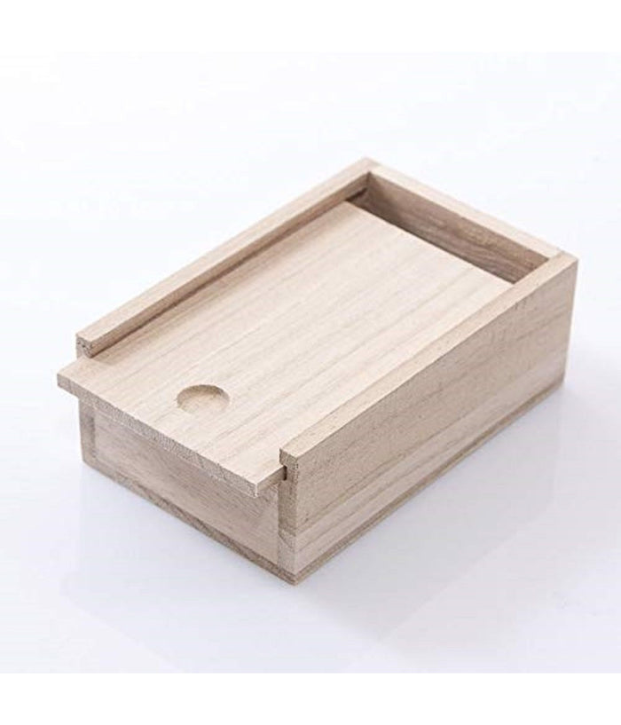 Set 2pz Scatole Baule Legno Portagioie Rettangolare 17x7.5x5cm Cofanetto Minuterie         