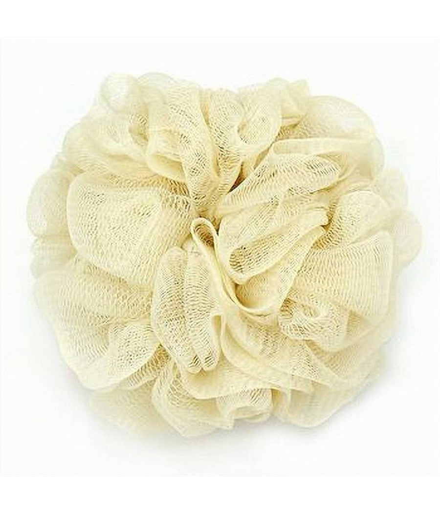 Set 2pz Spugna Rete Spugnetta Doccia Bagno Esfoliazione Pelle Corpo Gialla 79579         