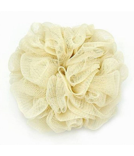 Set 2pz Spugna Rete Spugnetta Doccia Bagno Esfoliazione Pelle Corpo Gialla 79579         