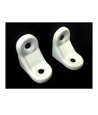 Set 2pz Supporto Triangolo 30x30mm Reggi Mensola Casa Triangolare Metallo Fai Da Te         