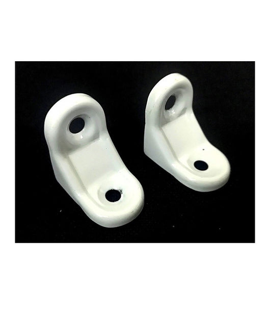 Set 2pz Supporto Triangolo 30x30mm Reggi Mensola Casa Triangolare Metallo Fai Da Te         