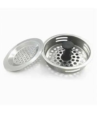 Set 2pz Tappi Tappo Filtro Universale Griglia Lavandino Per Lavello Lavabo 10400         