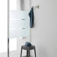 Set 3 appendini da muro bianco grigio e tortora fissaggio con viti o adesivo  Bruce