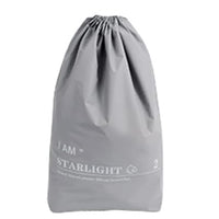 Trade Shop - Set 3 Organizer Viaggio Casa Borsa Impermeabile Organizzatore Valigia Grigio 30x40cm 87709         