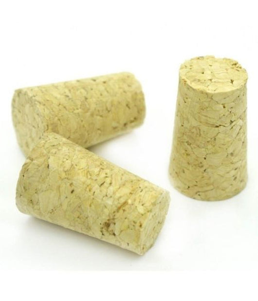 Set 3 Pezzi Tappi Sughero A Forma Di Cono Per Bottiglie Di Birra         
