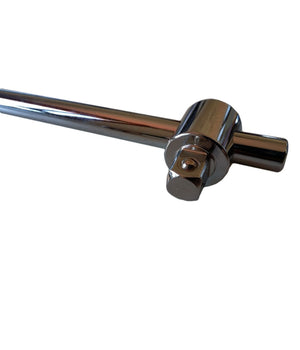 Set 3 Pz Asta Barra A T Per Bussole Torx Innesto 1/2" 3/8" 1/4" Cromo Vanadium         