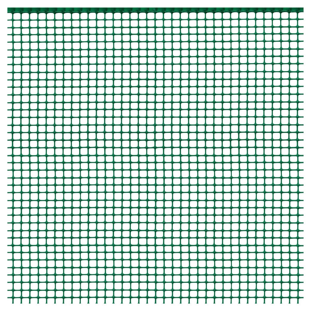 Trade Shop - Set 3 Pz Rete Protettiva In Plastica Per Aiuole 1x3mt A Maglia Quadrata 5x5mm 017860 -        
