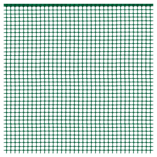 Trade Shop - Set 3 Pz Rete Protettiva In Plastica Per Aiuole 1x3mt A Maglia Quadrata 5x5mm 017860 -        