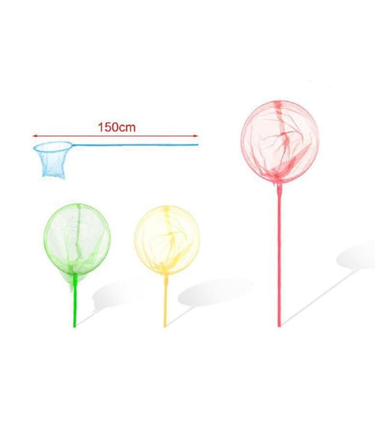 Set 3 Pz Retino Da Pesca Guadino Bambini Adulti 150 Cm Colori Assortiti 5200388         