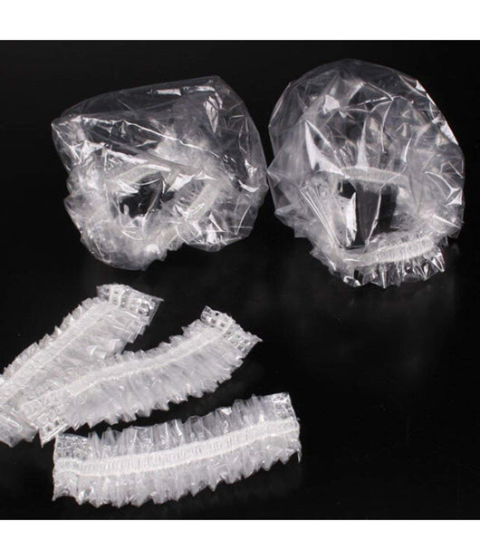 Set 30 Pezzi Copriorecchie Plastica Monouso Copri Orecchie Parrucchiere Capelli         