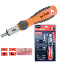 Set 38 Punte Di Precisione 25mm Phillips Torx Taglio Stella Torx Hex Slotted         