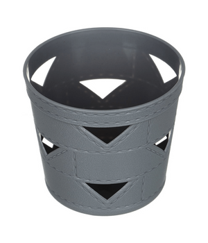 Set 3pz Cesto Cestino Portaoggetti Organizzatore Tondo 10x10x9cm Assortiti 10711         