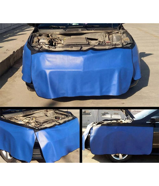 Set 3pz Copertura Parafango Auto Telo Protezione Carrozzeria Rivestimento Protettivo         