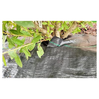 Trade Shop - Set 3pz Rete Anti Erba Telo Pacciamatura Orto Giardino Serra 1x10mt Resistente 129912 -        