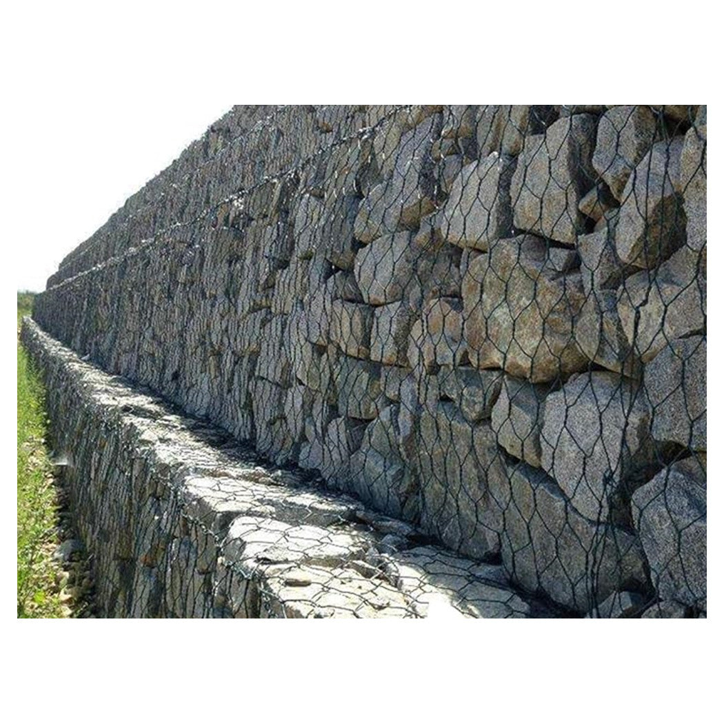 Trade Shop - Set 3pz Rete Metallica Plastificata 1.5x3mt Maglia Esagonale 19mm Recinzione 020247 -        