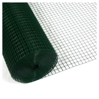 Trade Shop - Set 3pz Rete Metallica Plastificata Per Recinzione Cancelli Giardino 0.5x3mt 223095 -        