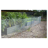 Trade Shop - Set 3pz Rete Metallica Zincata 0.5x3mt Recinzione Protezione Alberi Giardino Animali 020248 -