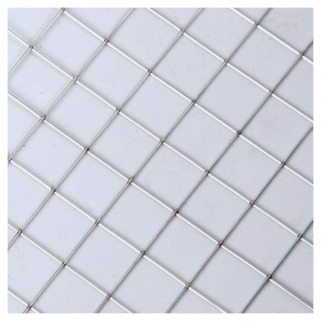 Trade Shop - Set 3pz Rete Metallica Zincata 1x3mt Recinzione Protezione Alberi Giardino Animali 020249 -