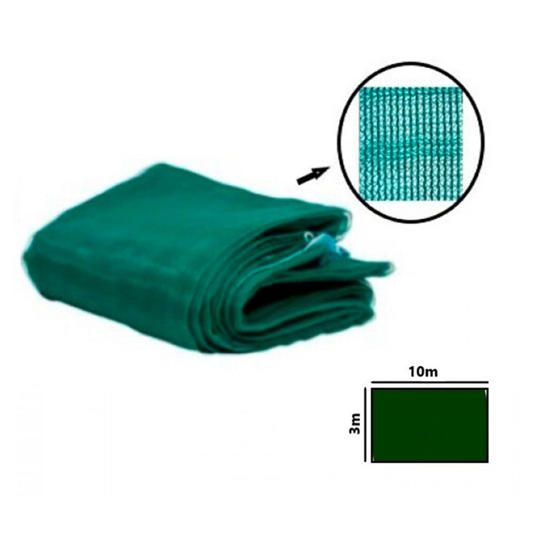 Trade Shop - Set 3pz Rete Per Raccolta Olive Frutta Piantagioni Resistente Durevole 3x10mt Verde 222271 -