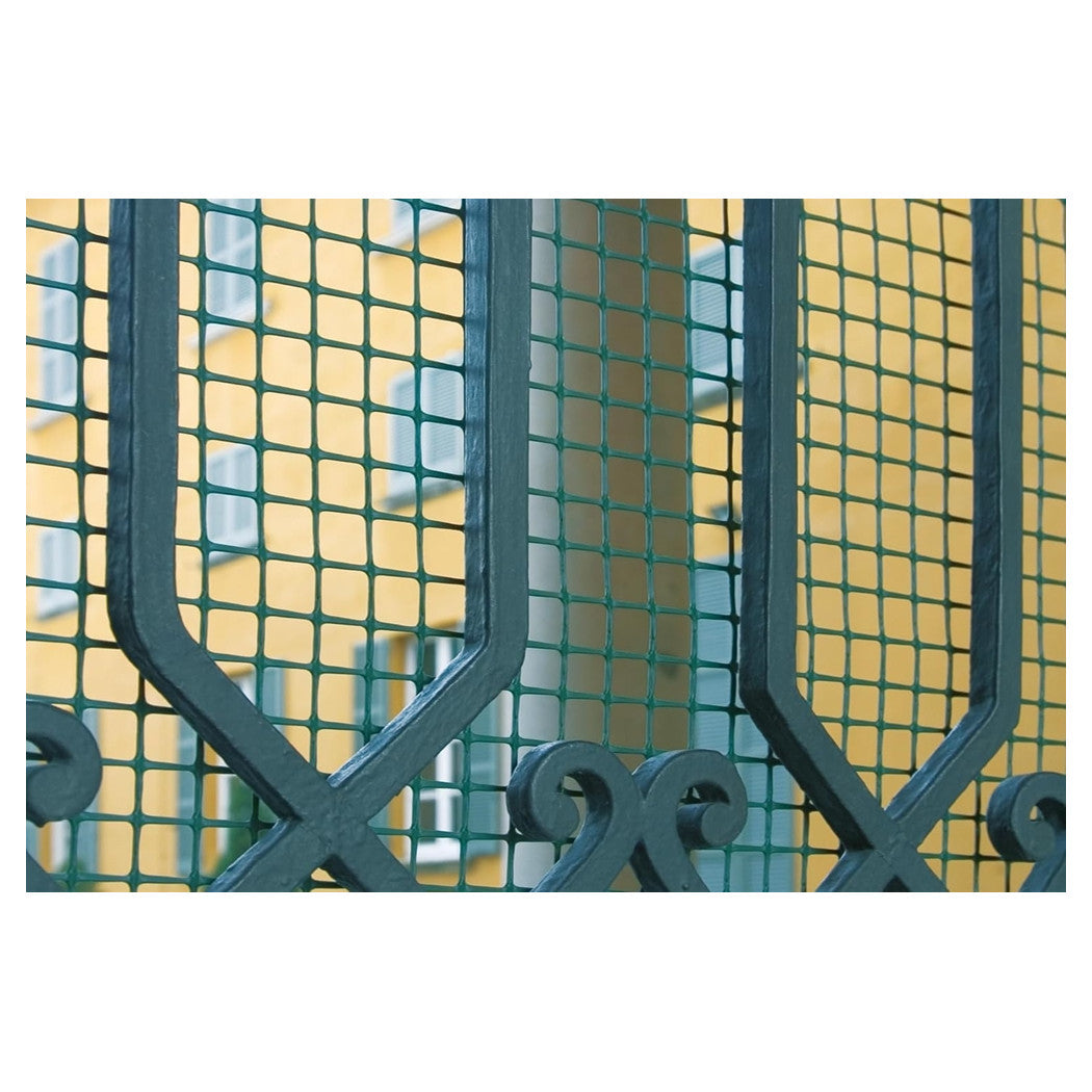 Trade Shop - Set 3pz Rete Plastica Protettiva Verde 0,5x5mt Cancelli Recinzioni Balconi Maglia 16mm 219788 -        