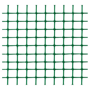 Trade Shop - Set 3pz Rete Plastica Protettiva Verde 0,5x5mt Cancelli Recinzioni Balconi Maglia 16mm 219788 -        