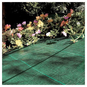 Trade Shop - Set 3pz Rete Telo Pacciamatura Anti Erba Orto Giardino Serra 1x10mt Resistente 222251 -        