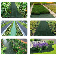 Trade Shop - Set 3pz Rete Telo Pacciamatura Anti Erba Orto Giardino Serra 1x10mt Resistente 222251 -        