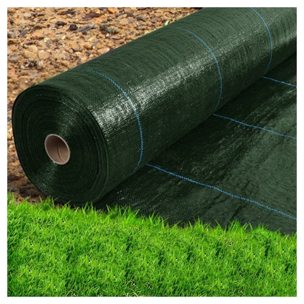 Trade Shop - Set 3pz Rete Telo Pacciamatura Anti Erba Orto Giardino Serra 1x10mt Resistente 222251 -        