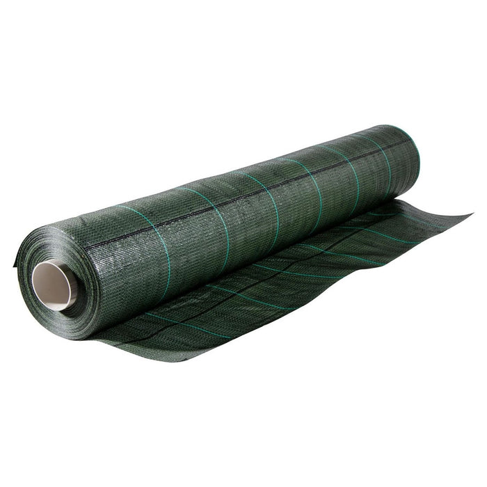 Trade Shop - Set 3pz Rete Telo Pacciamatura Anti Erba Orto Giardino Serra 1x10mt Resistente 222251 -        