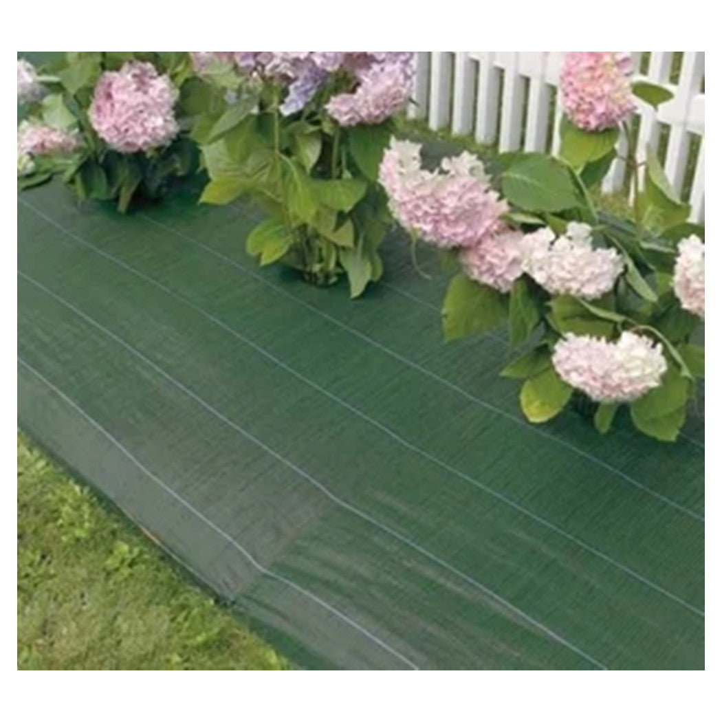 Trade Shop - Set 3pz Rete Telo Pacciamatura Anti Erba Orto Giardino Serra 1x10mt Resistente 222251 -        