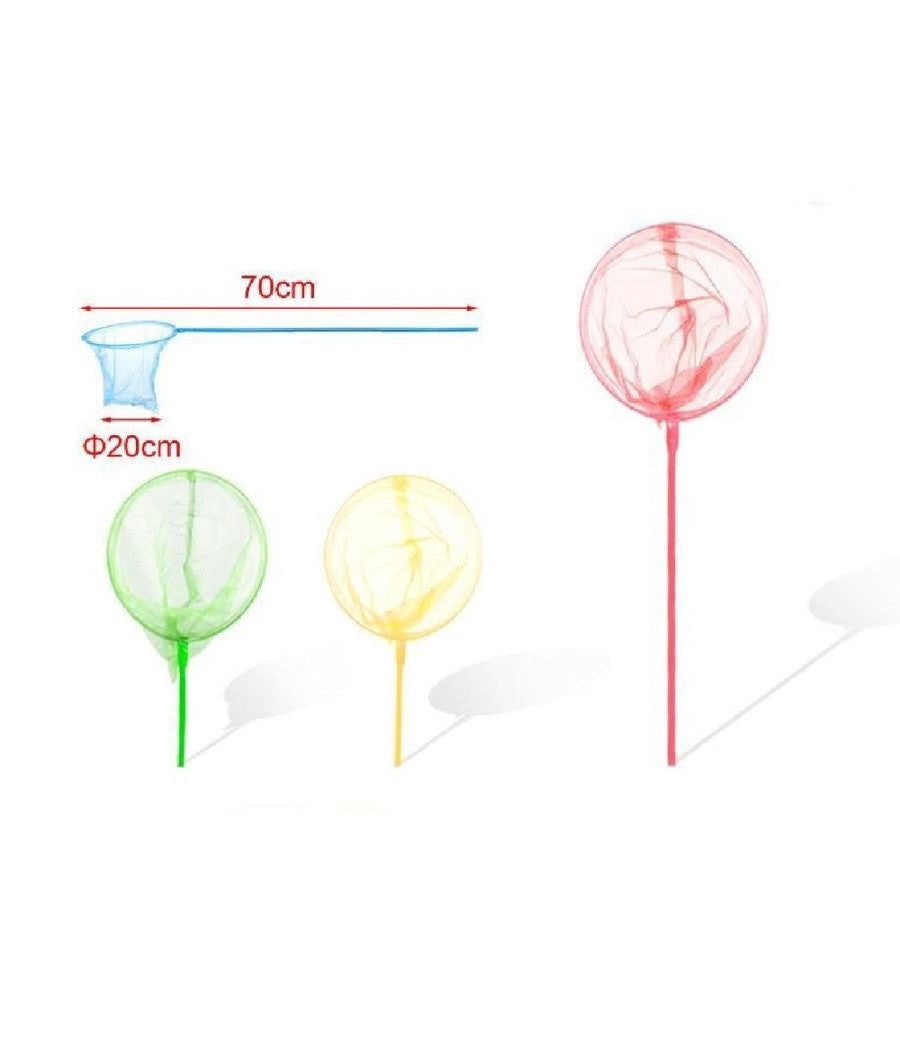 Set 3pz Retino Da Pesca Guadino Bambini Adulti à¸20x70cm Colori Assortiti 5200385         