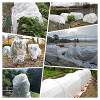 Trade Shop - Set 3pz Rotoli Telo Protettivo Tessuto Protezione Delle Colture Raccolti 1.5x10mt 134059 -        