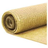 Trade Shop - Set 3pz Rotolo Rete Ombreggiante Beige Fitta 1x5mt Protezione Giardini Terrazze 017068 -        