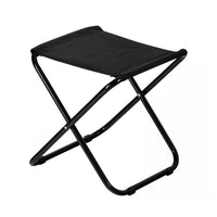 Trade Shop - Set 3pz Sgabello Pieghevole In Metallo Tessuto Per Campeggio Pesca Spiaggia Mare 020228 -        