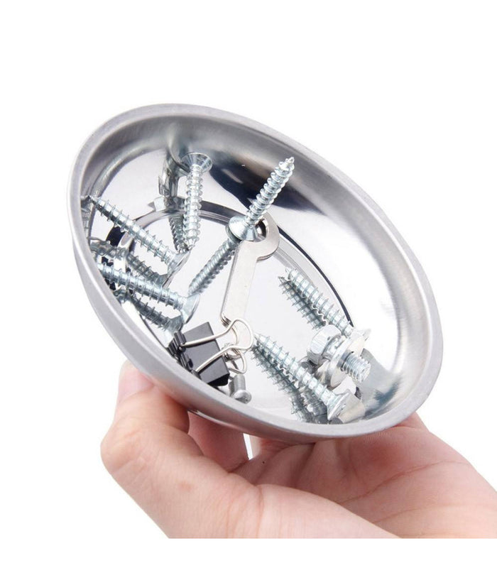 Set 3pz Vassoio Vaschetta Piatto Magnetico Porta Minuteria Viti Bulloni 7/11/15         