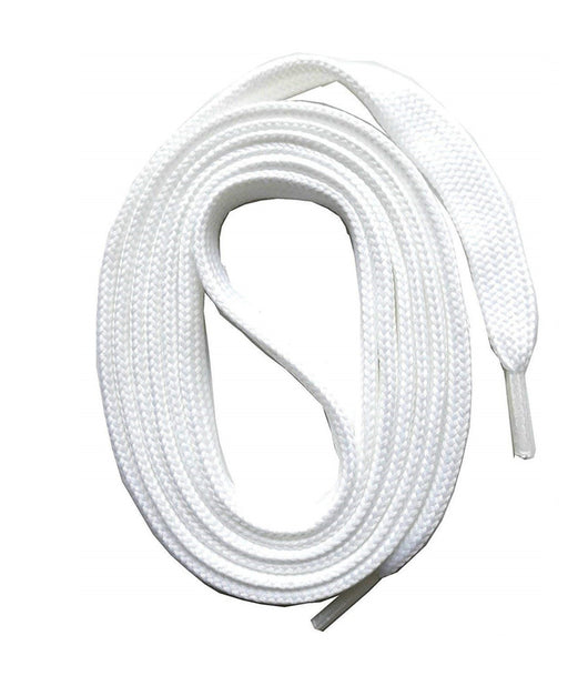 Set 4 Pezzi Lacci Laccio Bianco 90 Cm Stringhe Tondo Tonde Scarpe Resistenti         