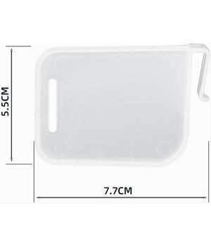 Set 4 Pezzi Organizzatori Divisori Scomparti In Plastica Per Frigorifero Cucina         