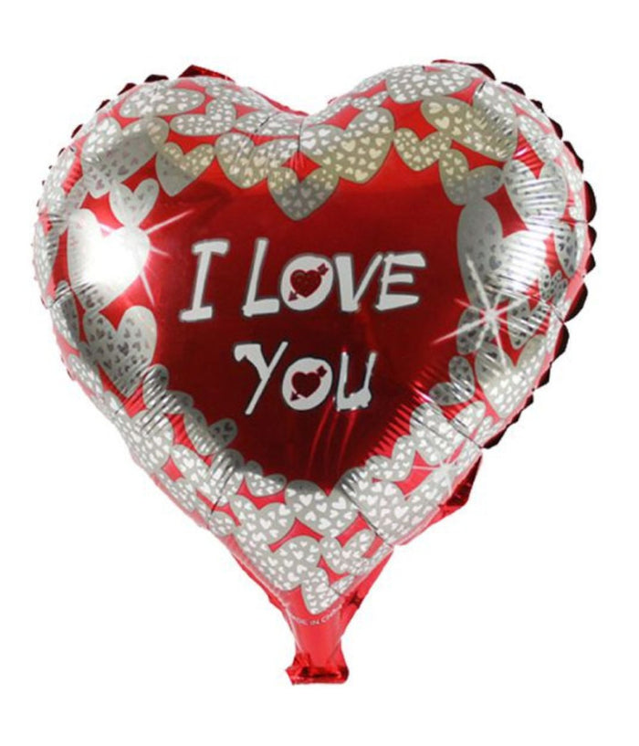 Set 4 Pezzi Palloncini Cuori I Love You Gonfiabili Addobbi San Valentino Festa         