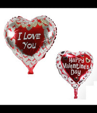 Set 4 Pezzi Palloncini Cuori I Love You Gonfiabili Addobbi San Valentino Festa         