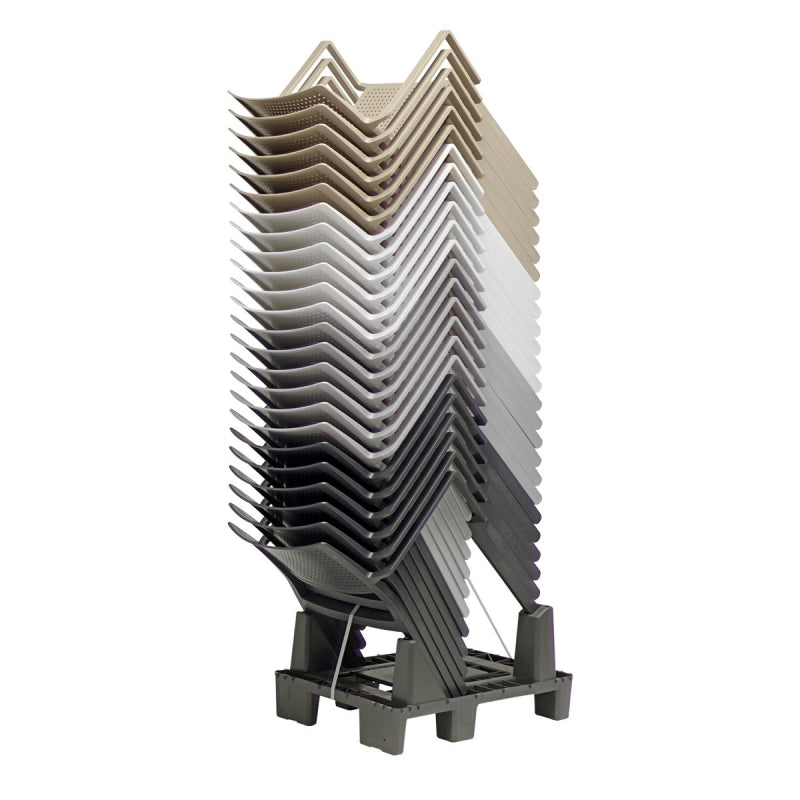 SET 4 PEZZI SEDIA EMI CON BRACCIOLI TECNOPOLIMERO MADE IN ITALY SCAB DESIGN - Lino 11