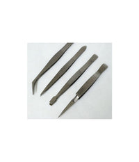 Set 4 Pinzette In Accaio Inossidabile Per Sopraciglie Sopra Ciglie Mackup Beauty         