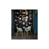 SET 4 POLTRONE HUG TECNOPOLIMERO DA POST CONSUMO INDUSTRIALE SCAB DESIGN - VERDE SALVIA 58