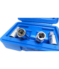 Set 4 Pz Estrattori Per Prigionieri A Rullo Rimozione Vite Spezzate Attacco 1/4"         