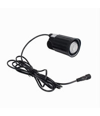 Set 4 Pz Faretti Led A Picchetto Con Pannello Solare Luce Fredda Calda Ip65 Ly04  -bianco Freddo      -