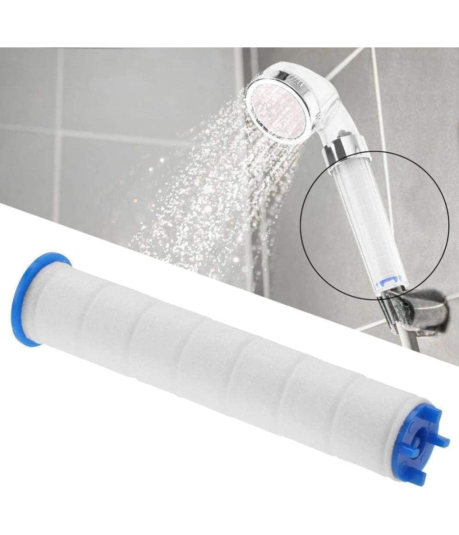 Set 4 Pz Filtro Ricambio Per Doccetta Soffione Doccia Depura Acqua Bagno 87517         