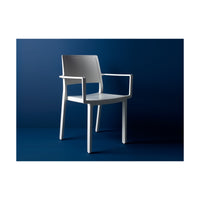 SET 4 SEDIE KATE CON BRACCIOLI TECNOPOLIMERO SCAB DESIGN - Tortora 15